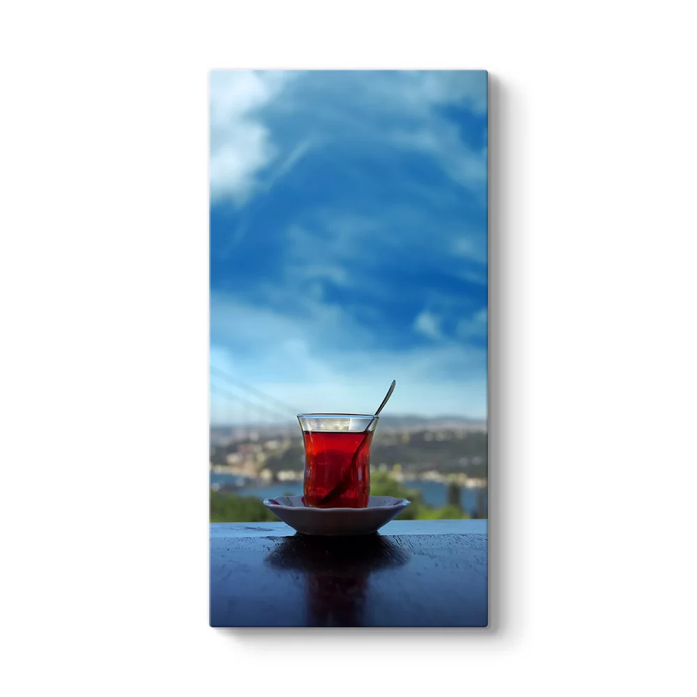 Boğazda Çay Keyfi Tablosu - Model 7